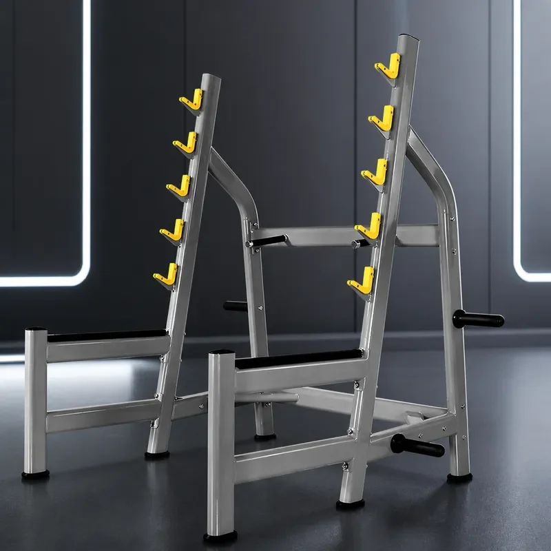 Home Gym Half Rack - Бесплатная стойка для приседаний, полурамная стойка-портал,