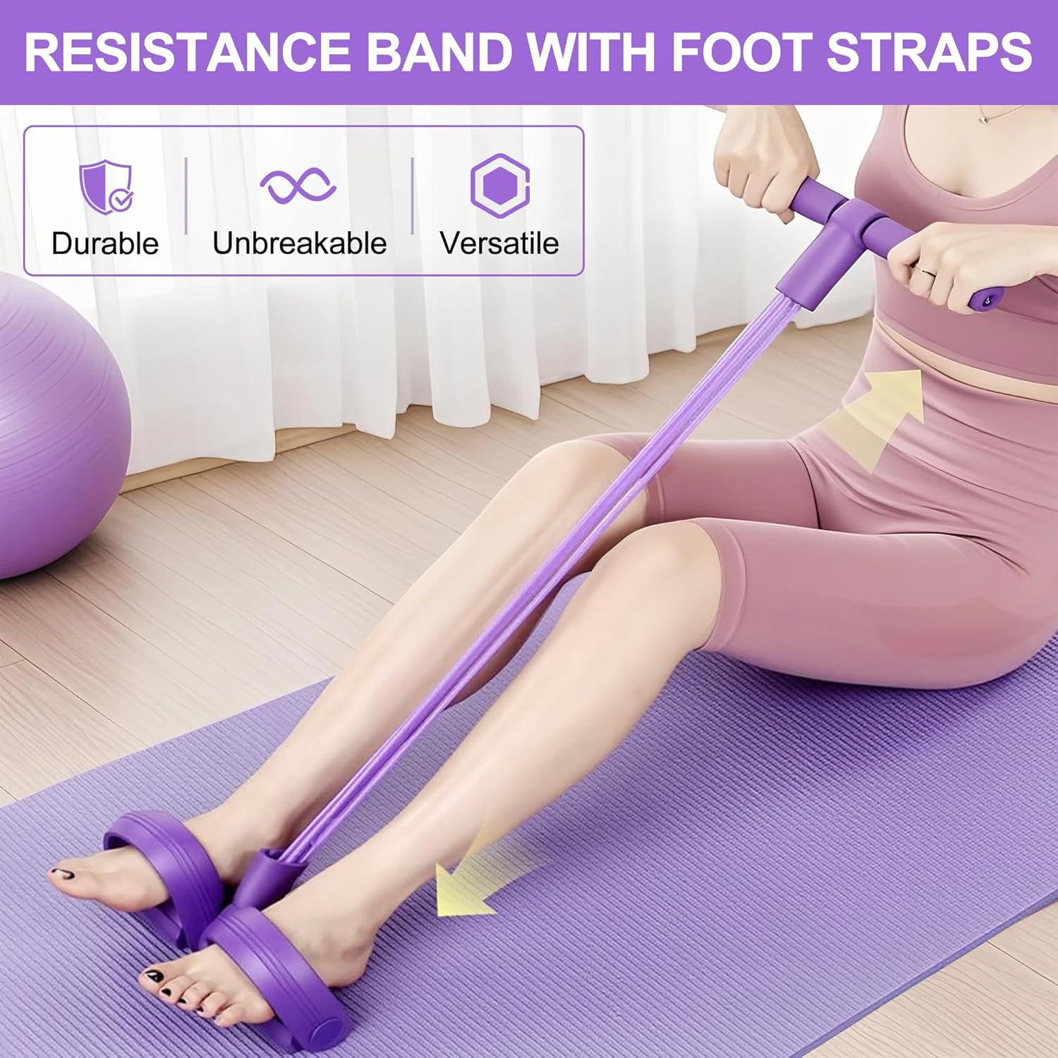 Home Gym Youtube - Многофункциональный эспандер с 4 трубками для