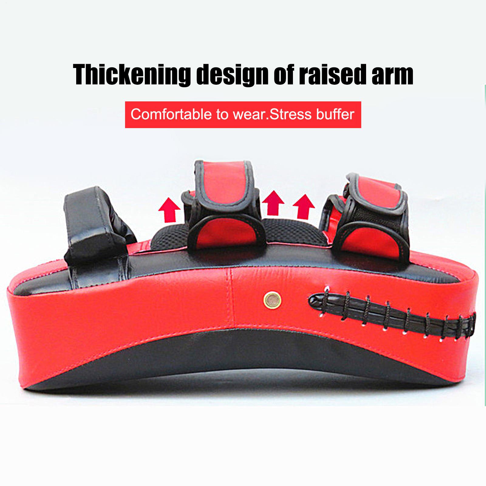 Home Gym Women - Боксерские лапы из искусственной кожи, изогнутые,
