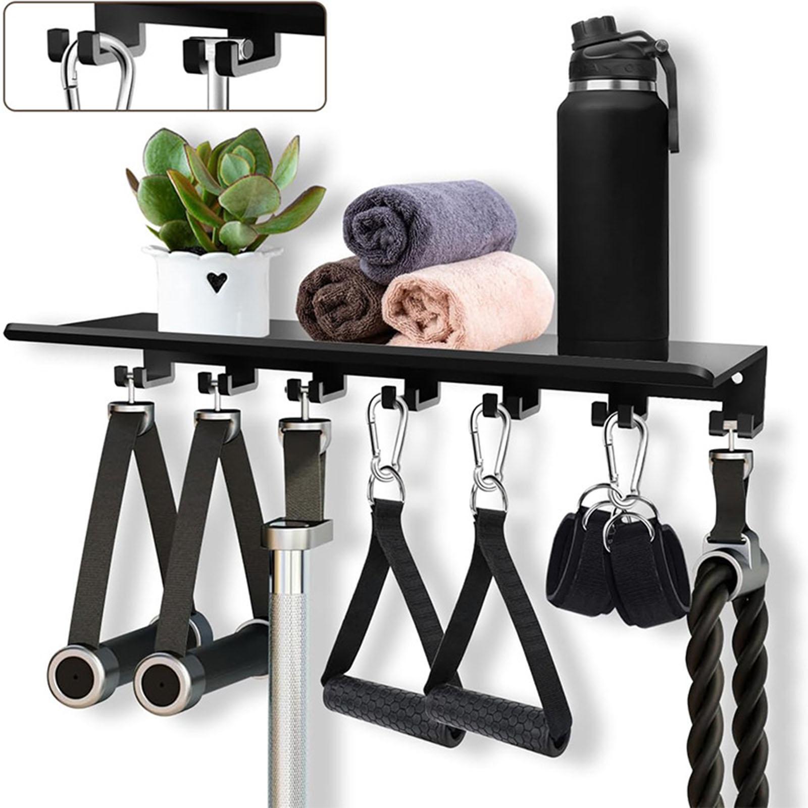 Плавающая металлическая полка  – обзор и цена Home Gym Organization