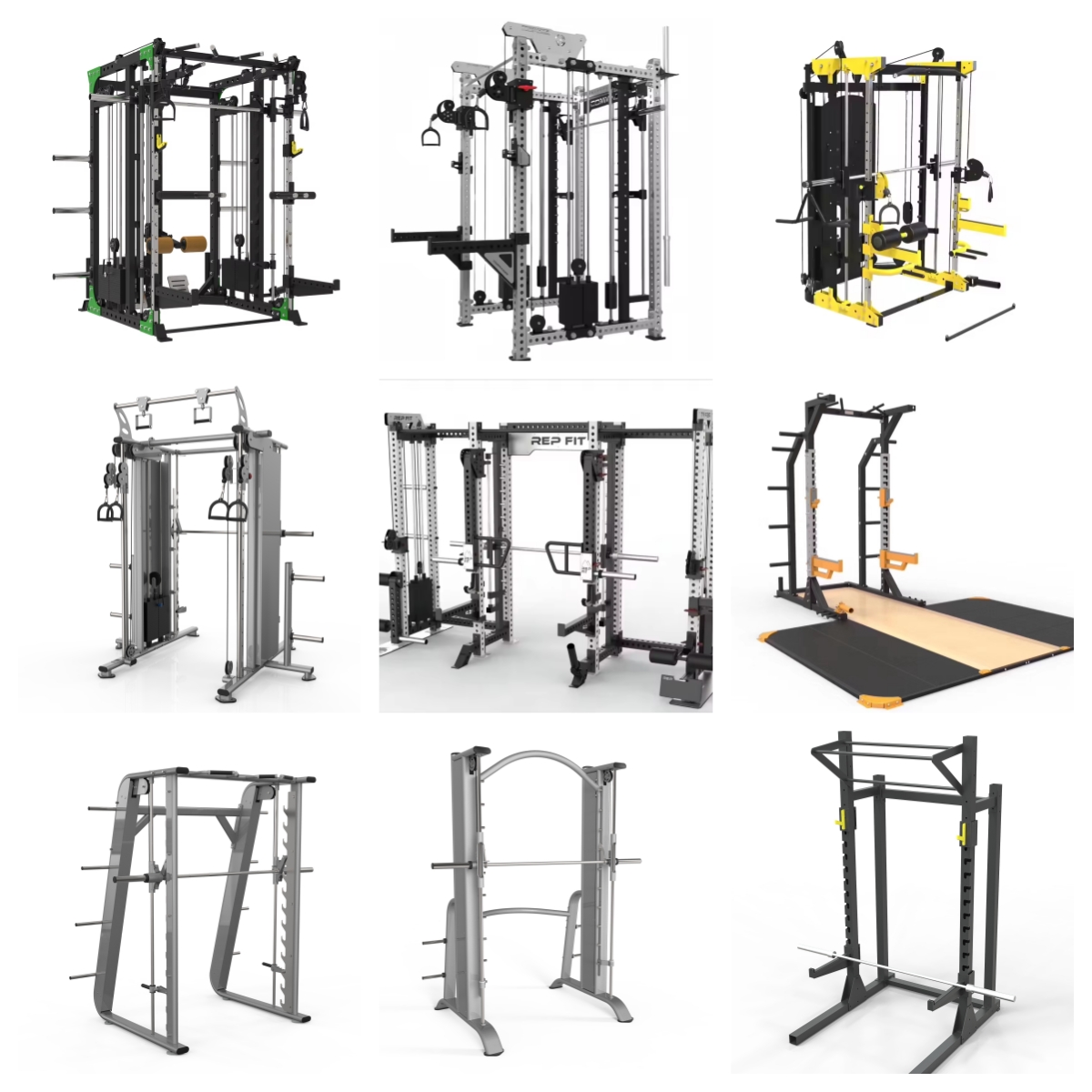 Коммерческая мощная полустойка – обзор и цена Home Gym Half Rack