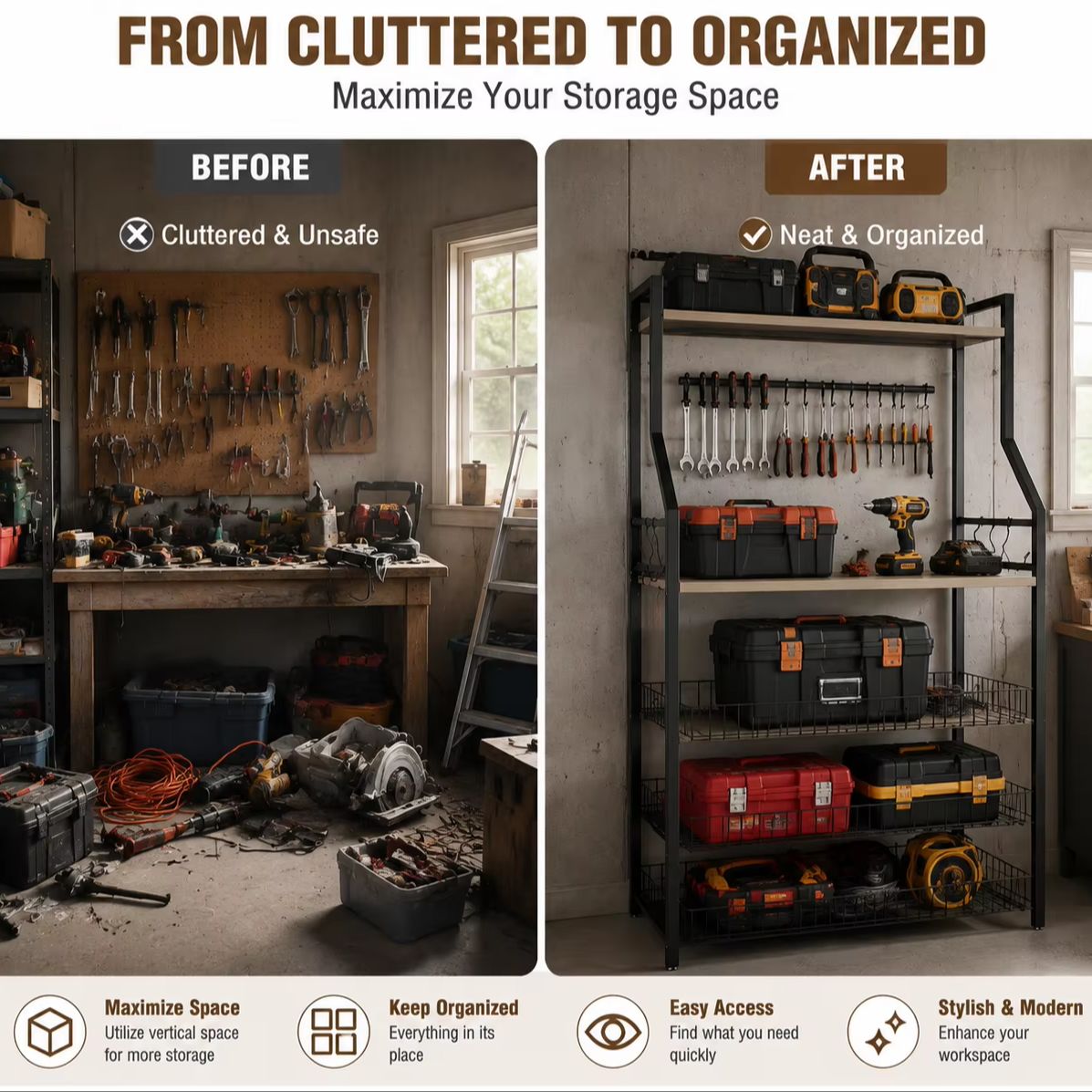 Пятиуровневая кухонная полка-с – обзор и цена Home Gym Organization