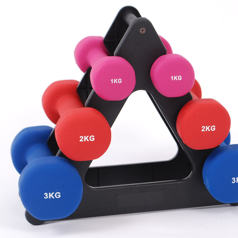 Компактная подставка для ганте – обзор и цена Home Gym Organization