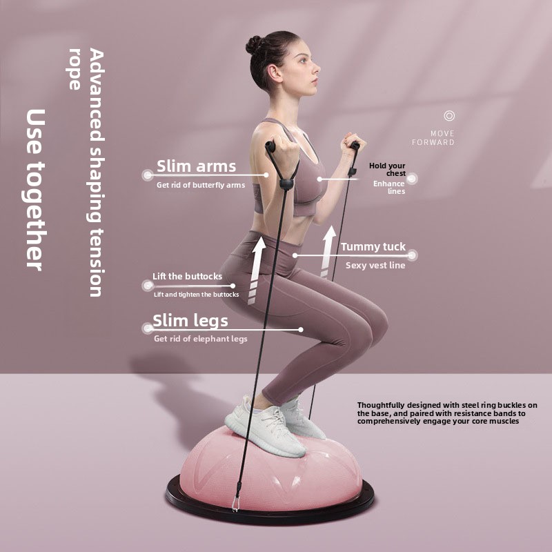 Мяч Босу утолщенный, взрывобез – обзор и цена Home Gym Half Rack